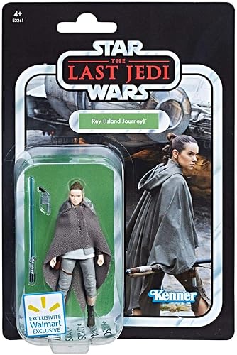 Miniatura 2 de Figura de acción exclusiva de Star Wars Colección Vintage Rey Island Journey (Jedi Training) de 3 34 pulgadas