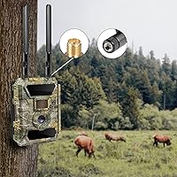 Vista 6 de 8dBi RP-SMA macho 3G 4G LTE Cámara celular Trail Antena de largo alcance compatible con Spypoint Link Micro Link Dark Link S Link EVO Tactacam