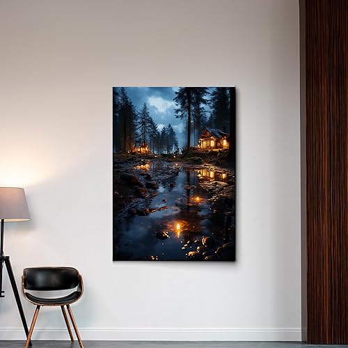 Miniatura 3 de Bedroom wall art, Landscape Wall Decor, Huge Canvas, Nature Wall Print,Print, Mom's Gift, Livingroom Wall Decor, Anniversary Gift