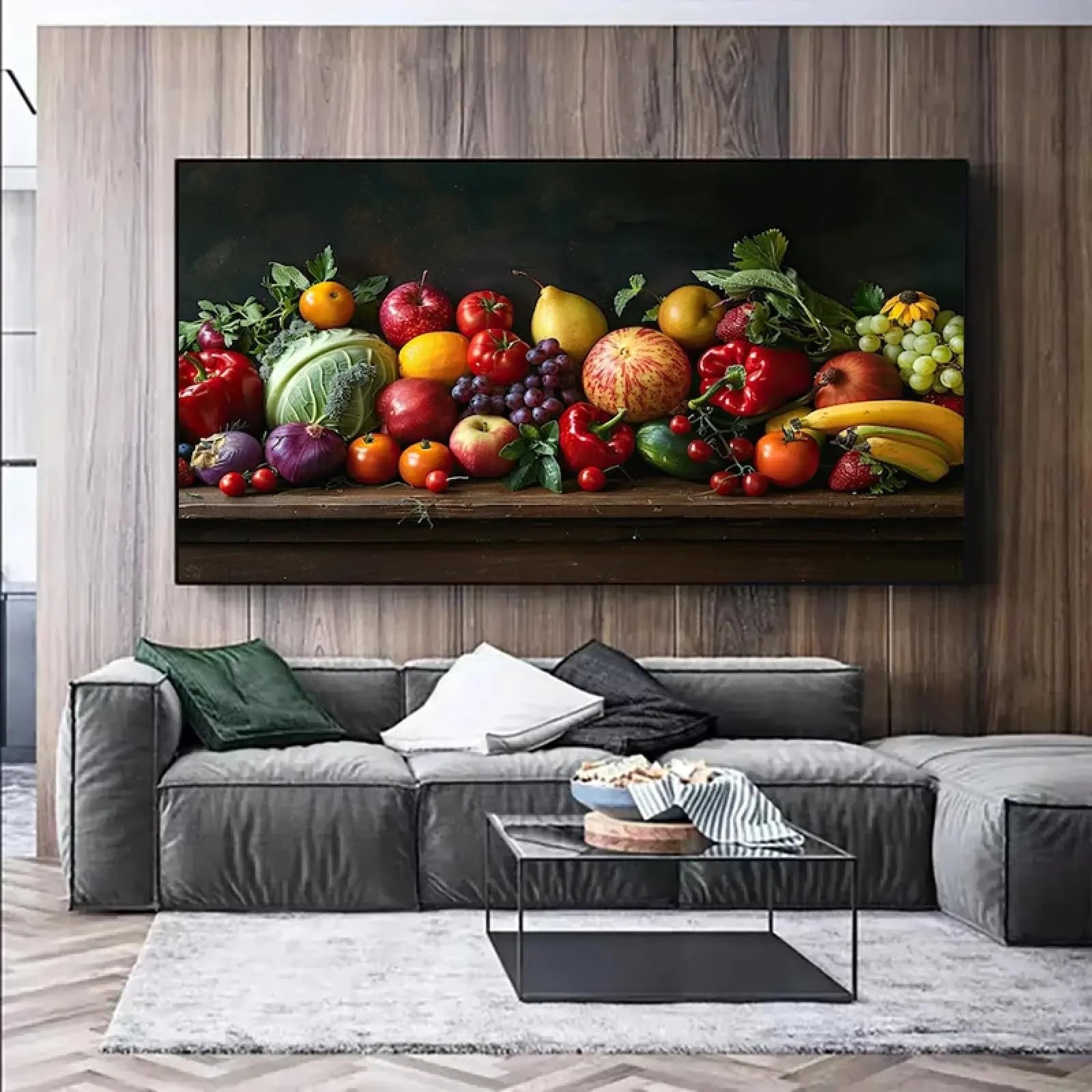 Affiches et citations du Coran XINBAO : peintures d'art mural islamique 60x120 cm encadrées - 7
