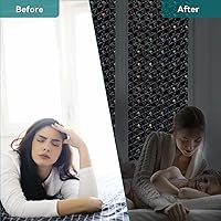 Vista 3 de Película de Privacidad para Ventana Oscura de Windimiley, Película de Vidrio Manchado para Control de Calor UV, Película Decorativa Arco Iris