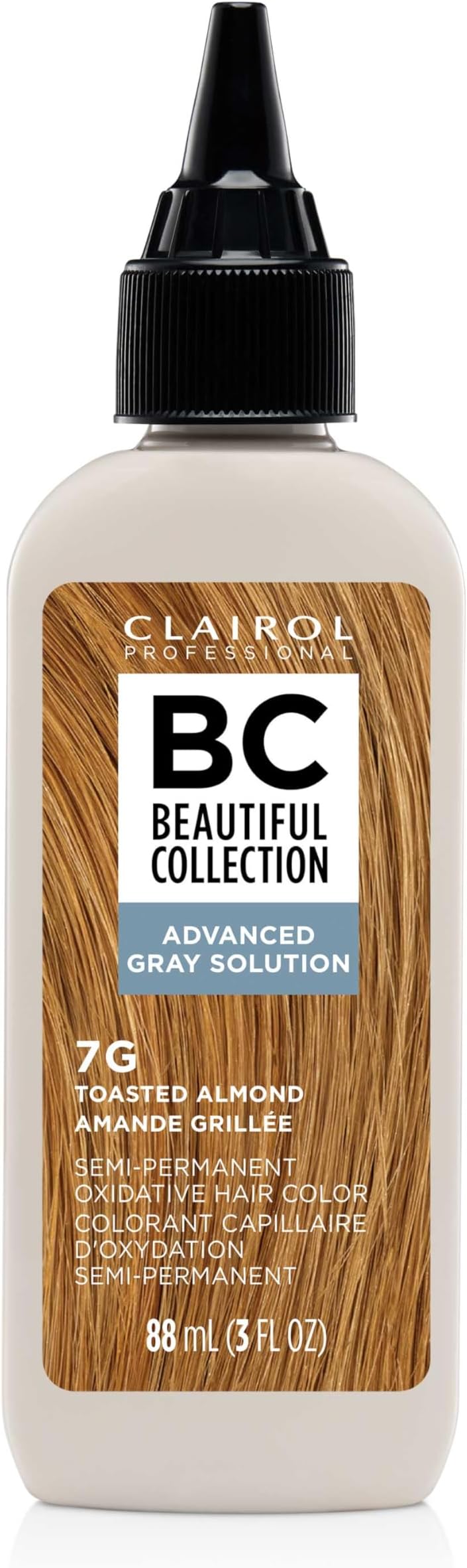Beautiful Collection Advanced Gray Solutions | Semi-Permanent Hair Color with Gray Coverage for All Hair Textures | Packaging May Vary