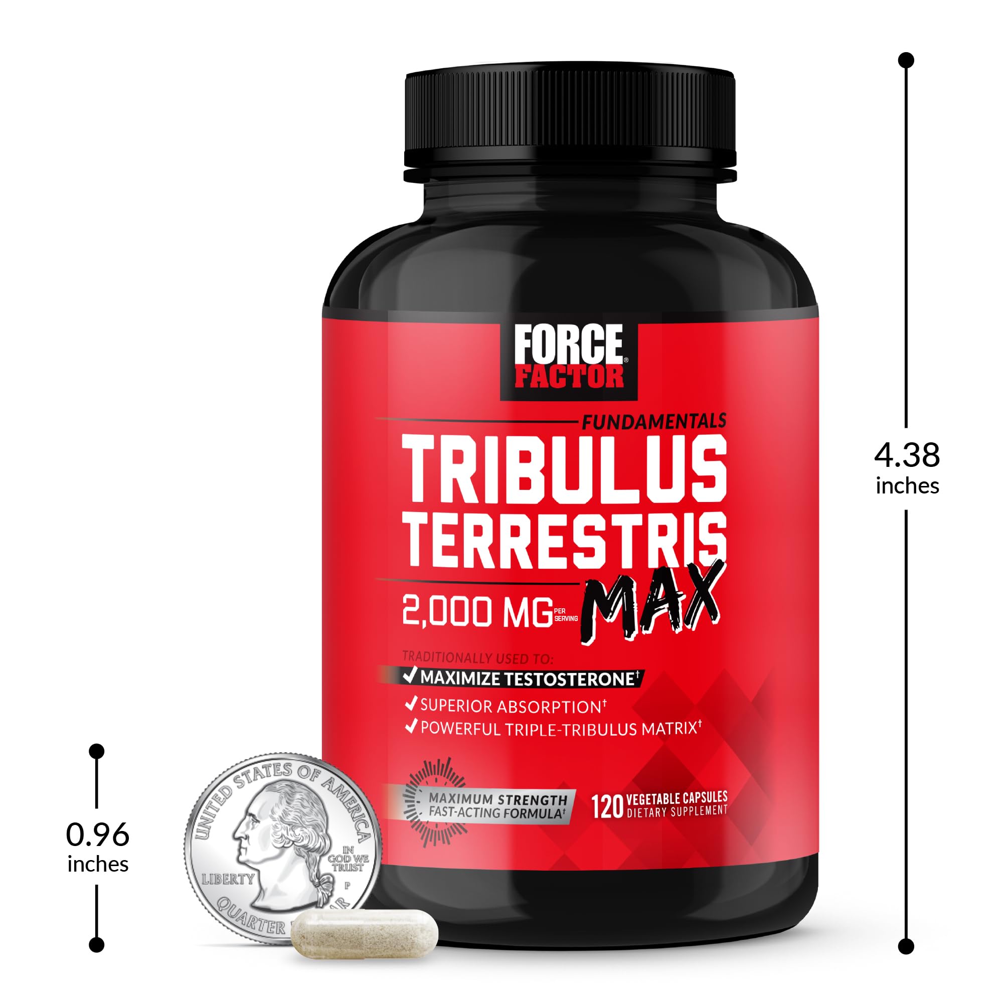 Force Factor Tribulus Terrestris Max for Men, 2000mg — Amazon image 7
