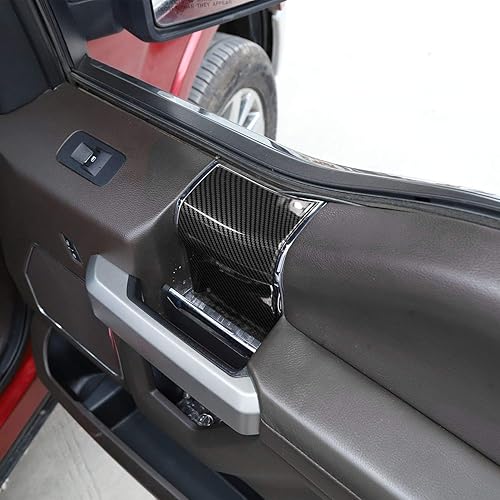 Miniatura 3 de Voodonala Para F150 manijas interiores de puerta, cubierta superior, manija de puerta interior, embellecedor para Ford F150 2015-2020, accesorios