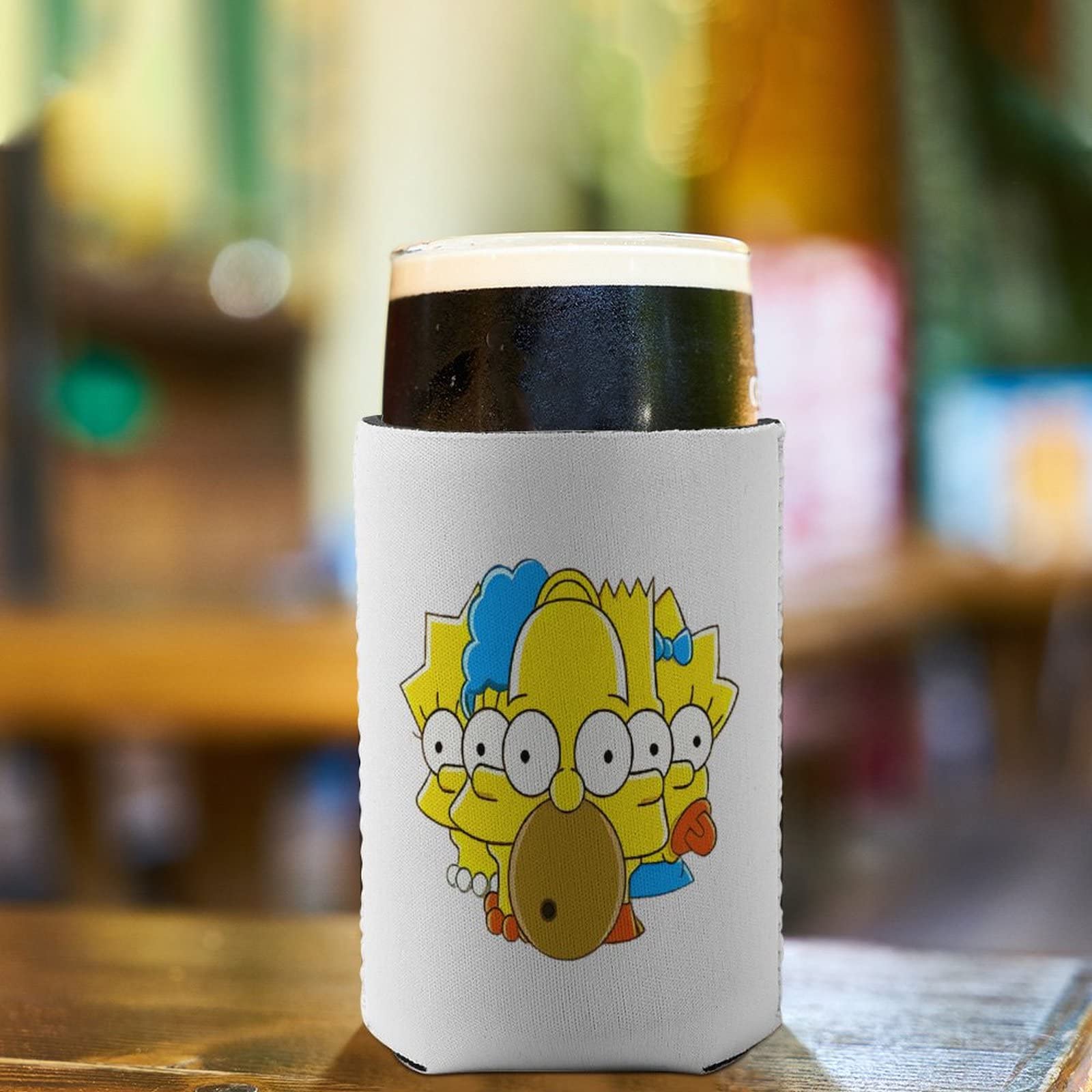 Amazon｜ザ・シンプソンズ ビール缶スリーブ スリムビール缶スリーブ