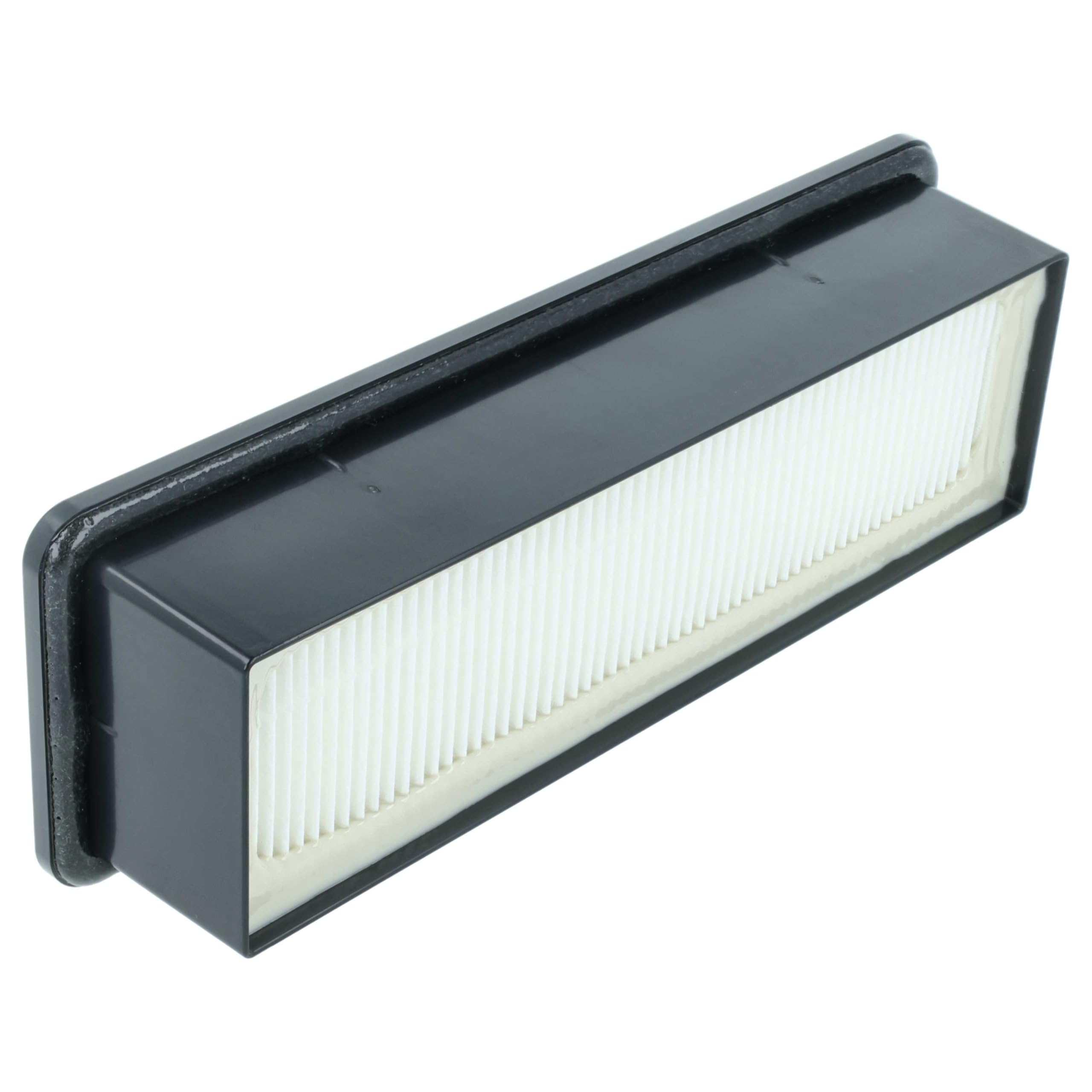 vhbw 6 x filtr do odkurzacza kompatybilny z Zelmer ZVC762STCZCZ(VC7920.0ST), ZVC762STRU/04(VC7920.0ST) - filtr HEPA czarno-biały