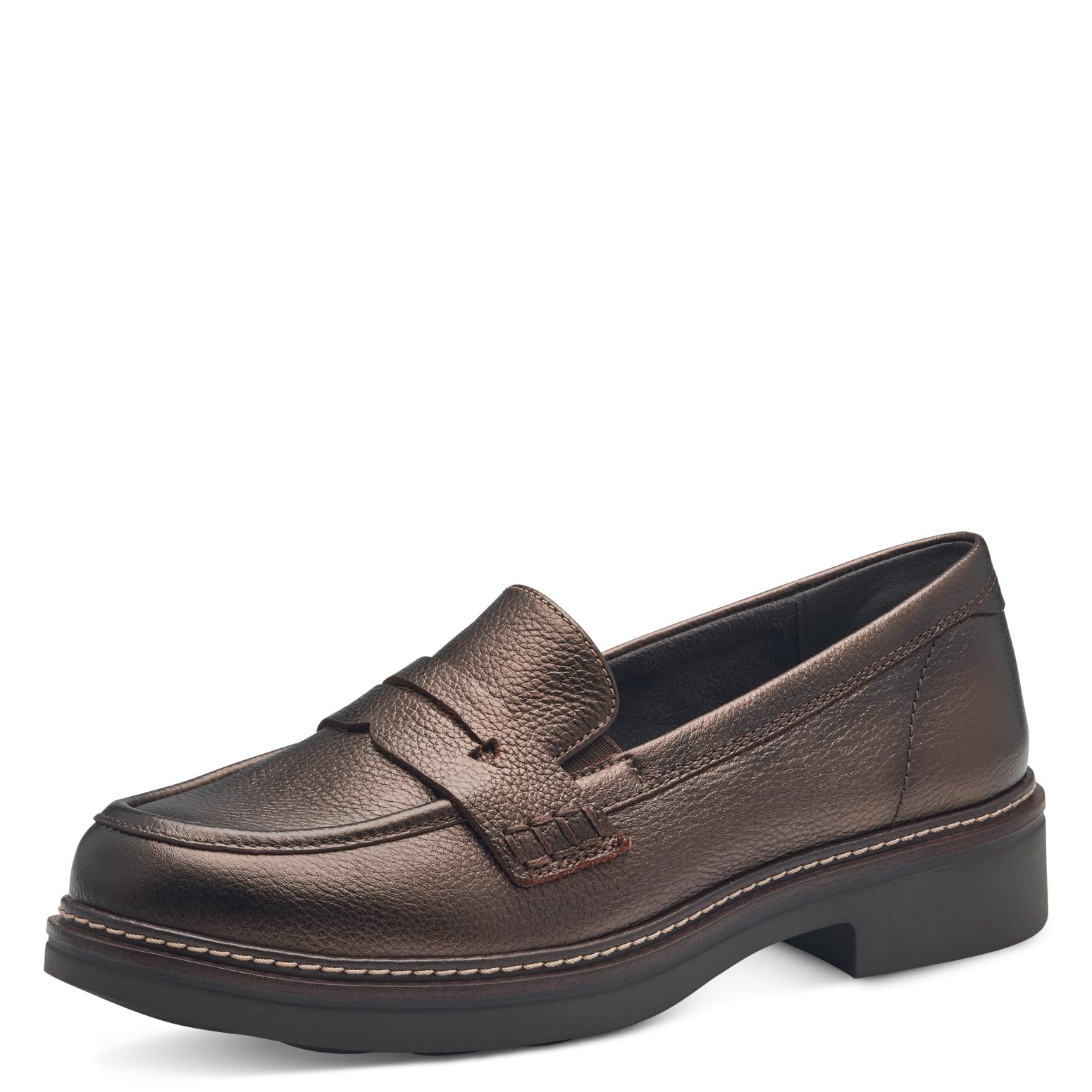 Tamaris Comfort Damen Slipper aus Leder Elegant