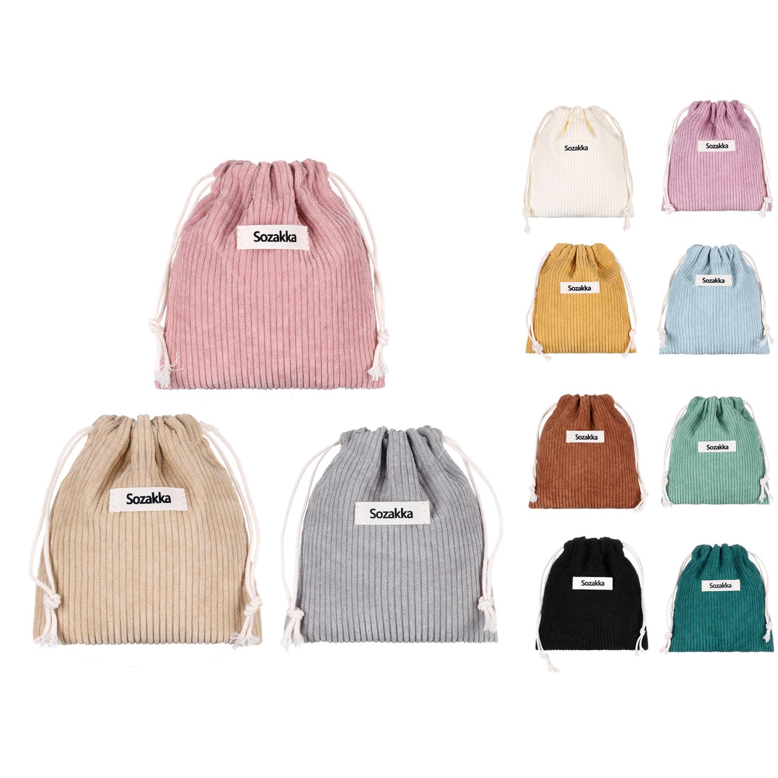Amazon.co.jp: Nannlia 3枚入 化粧ポーチ コスメポーチ