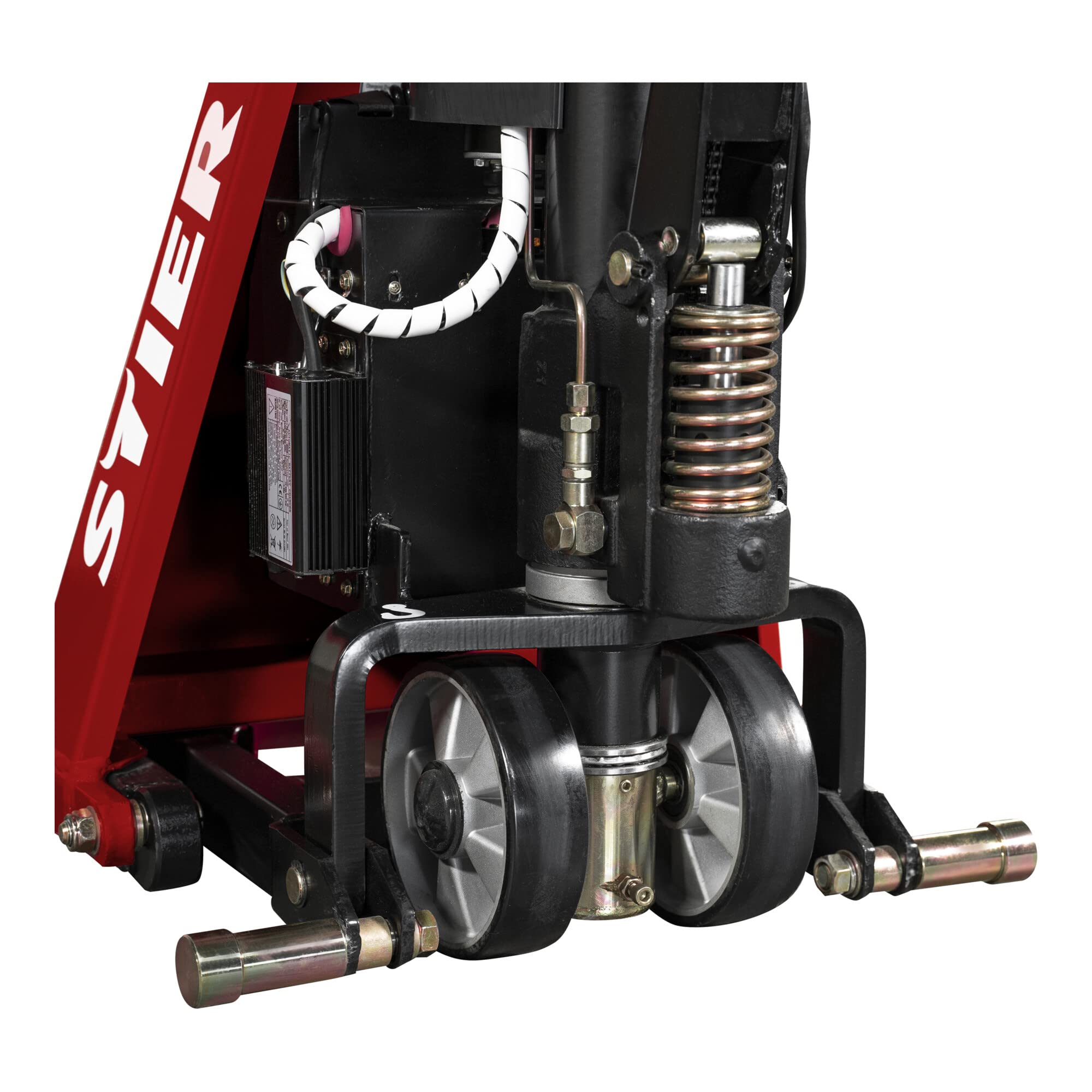 STIER Elektro-Scherenhubwagen EZX-10 Tragkraft 1000kg Gabellänge 1170mm, Hubmotor 0,6 kW