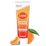 Lume Whole Body Deodorant - Invisible Cream Tube - 72 Hour Odor Control - Aluminum Free, Baking Soda Free, Skin Safe - 3.0 ounce (Clean Tangerine)