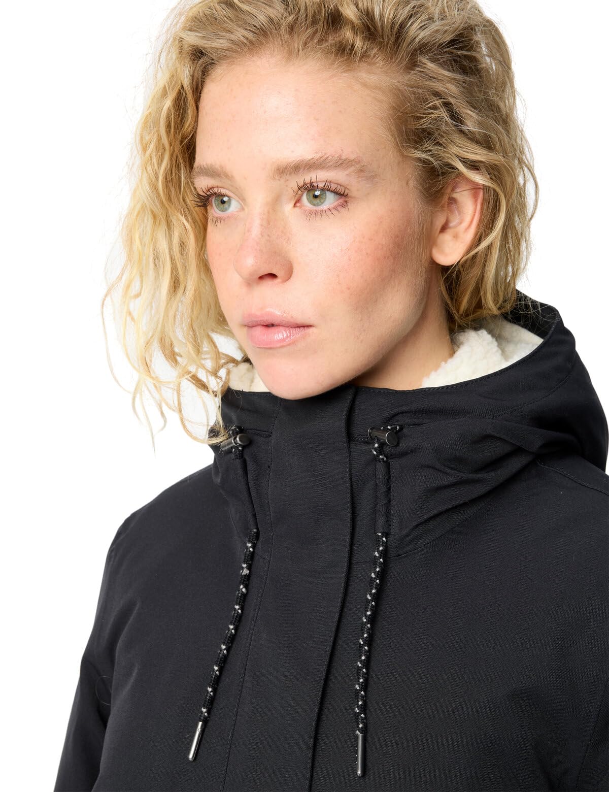 VAUDE Women's Manukau Parka III - Parka impermeable y cálida para mujer, para uso diario y ocio, resistente al agua y al viento, transpirable