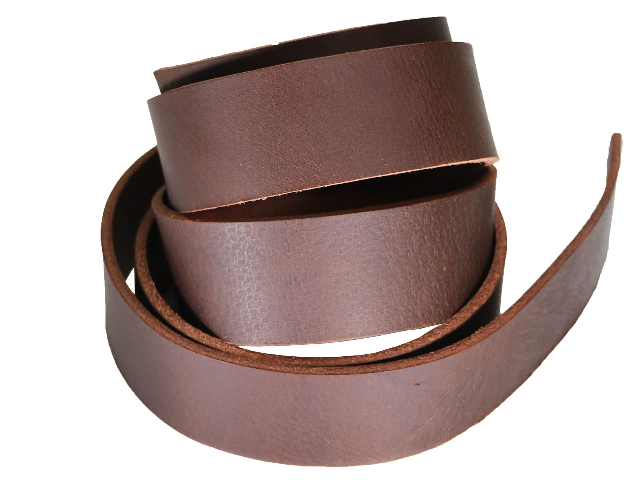 Buy Buffalo Leather Strap, Leather Belt Blank Strip, 1” Wide Heavy