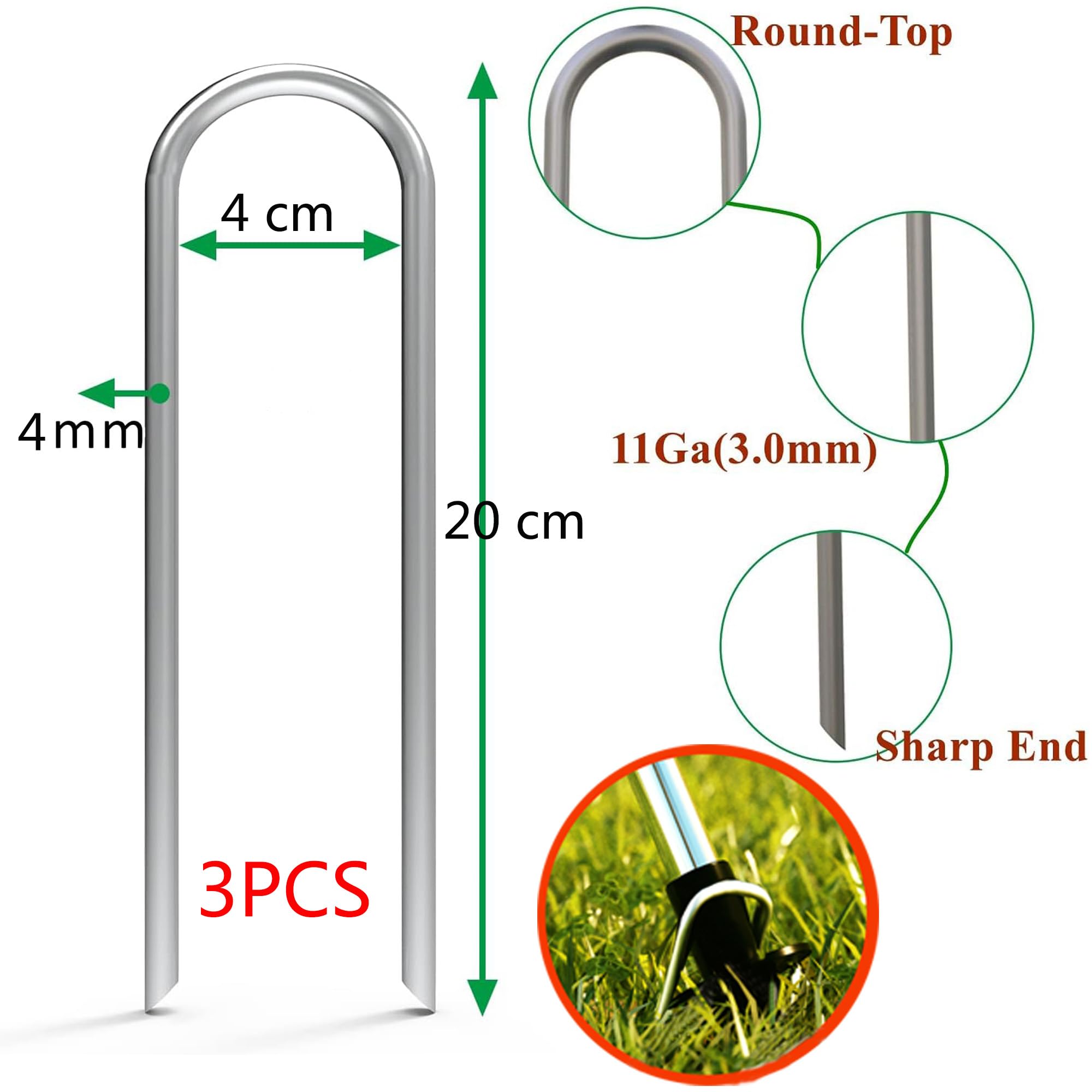 Aspersor riego por Pulso,Accesorio para Sistema de riego,Giratorio trípode aspersor,360 °rotación,rociadores de jardín con Conectores de Manguera rápidos para jardín,céspedes