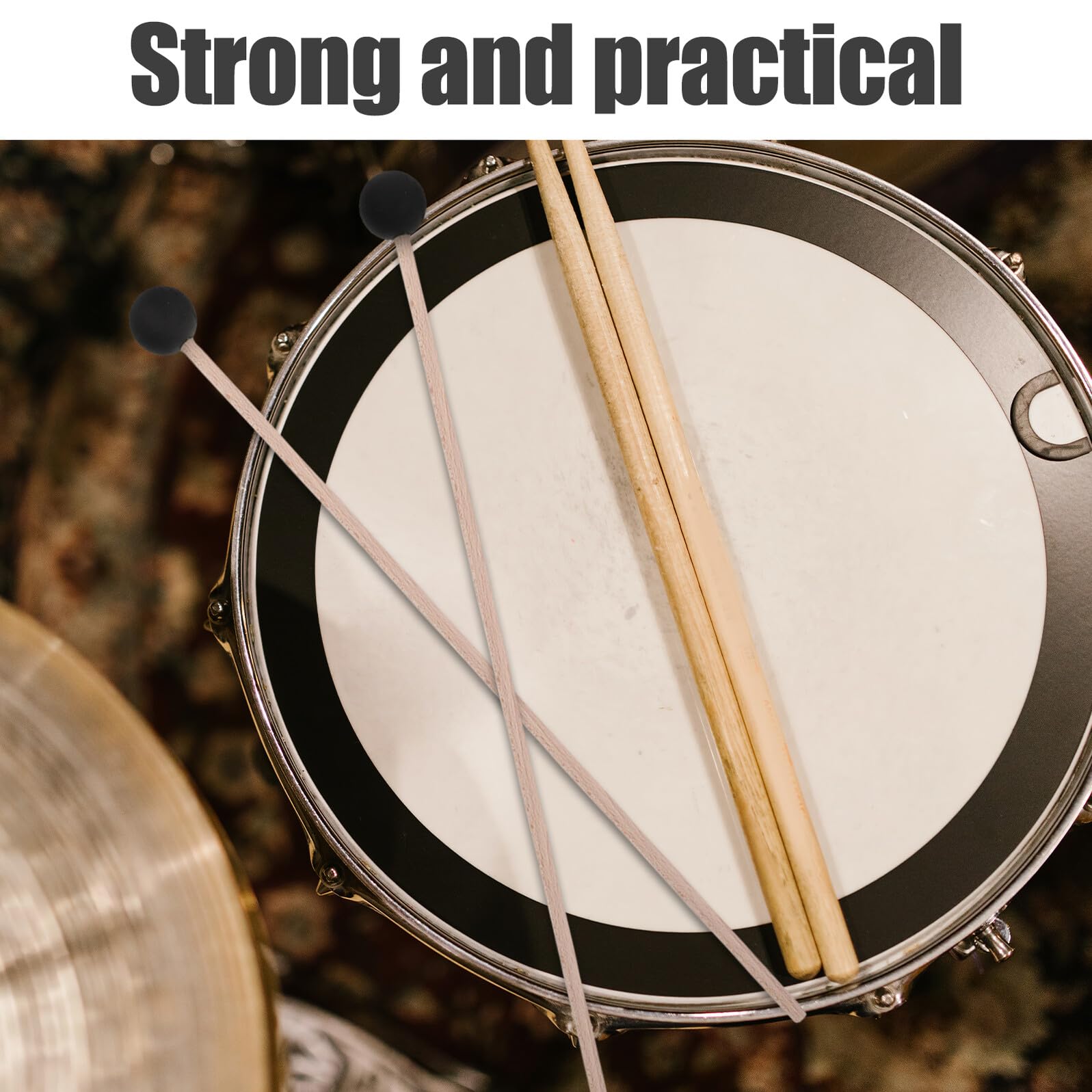 Drumsticks Drahtbürsten für Holz-drumsticks Nylon-drumsticks Schlägel für Schlagzeugstöcke Besen Aufbewahrungstasche für Drumsticks Percussion-besen Zubehör für Musikinstrumente