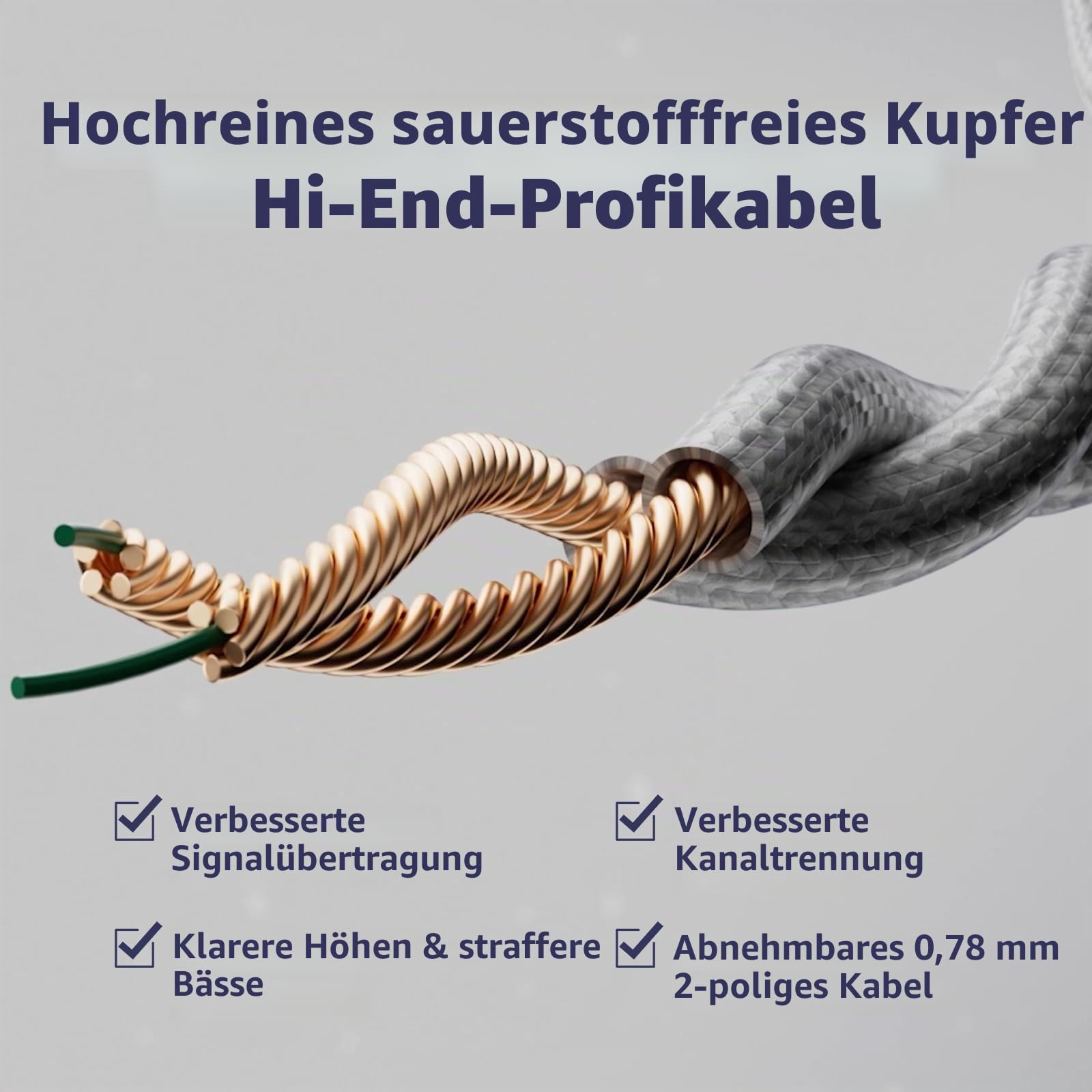 Hidizs ST2 Pro USB-C-Ohrhörer, kabelgebunden, Dual-Magnetschaltung, 10 mm Dynamik-Treiber, In-Ear-Kopfhörer, ESS ES9218AC Pro DAC-Chip, HD-Mikrofon, In-Line-Steuerung, Tpye-C DSP, OFC-Kabel