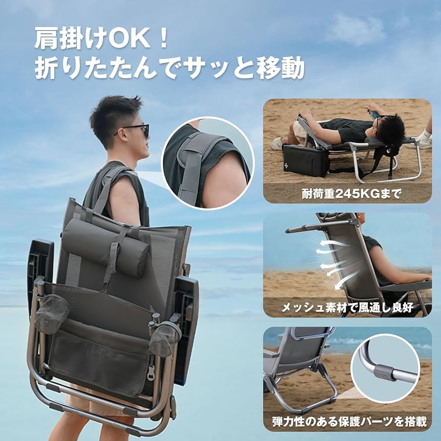 ICECO リクライニングチェア　ロータイプ 楽天市場】【ロースタイル】 ICECO 4段階リクライニング式