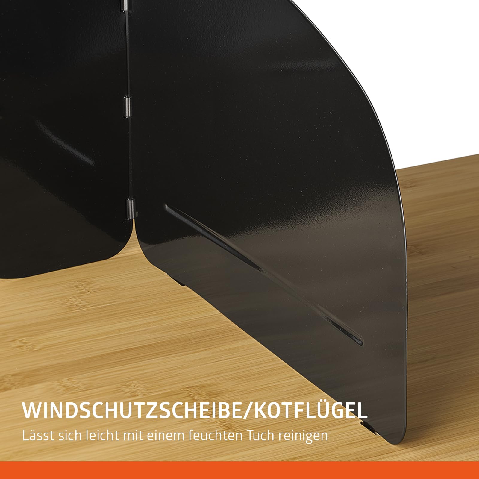 Campout Küchenzeile - 100 x 49 x 82,5 cm - Faltbare Campingküche - Outdoor Küche - Zusammenklappbare Campingschrank - Klappbar mit Stauraum - Platz für Gasflasche - Inkl. Tragetasche - Bambus