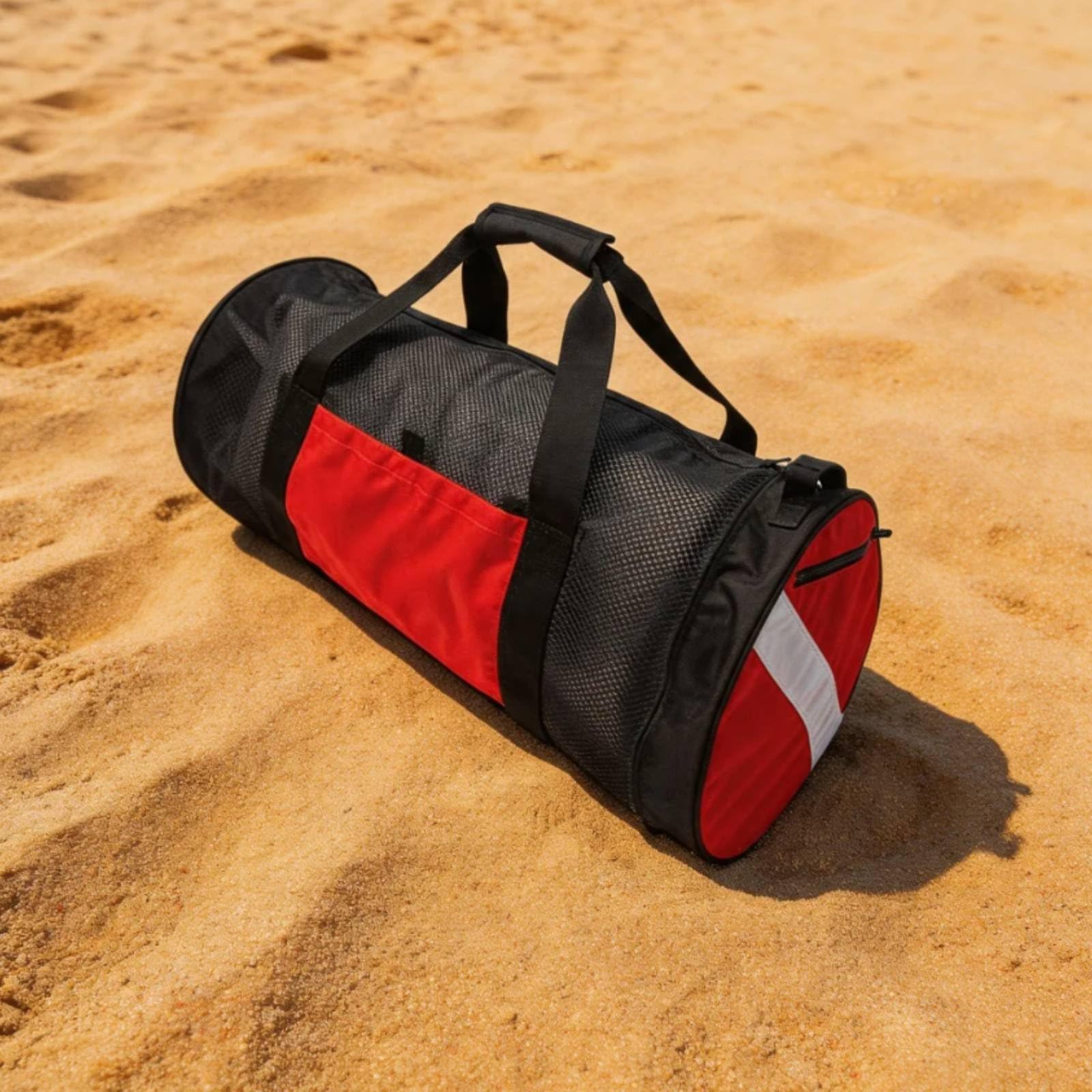 Borsa Rete Sub 78 L Sacca a Rete Pieghevole Traspirante Attrezzatura Sportiva per Apneisti, Immersione, Immersione senza Bombole, Pesca Subacquea