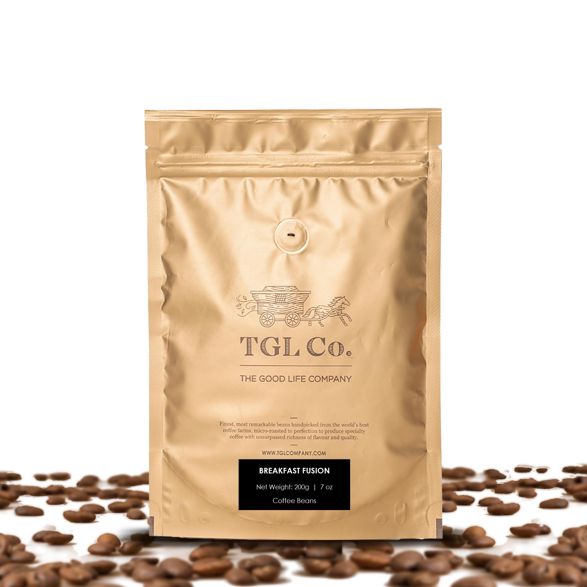 TGL Co. Breakfast Fusion - Grounded Coffee/Beans (200 Gm) | Anti Oxidant | Boost Energy | No Artificial Flavour | Blend of Arabica & Robusta | Medium Roast | Washed & Naturals (B0BGDQHGQ9) Amazon Price History, Amazon Price Tracker