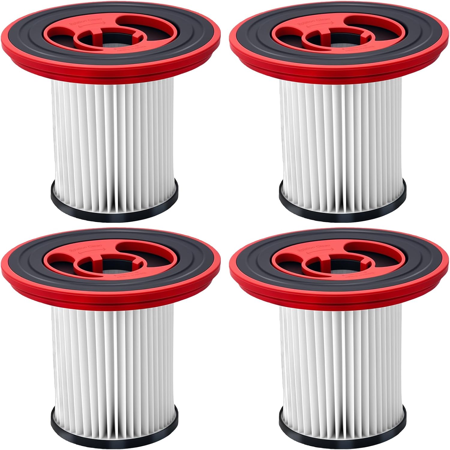 Chuancheng 4 Pack 12040193 Filter for Bosch Unlimited Serie 7 Cordless Vacuum Cleaner BKS711XXL BBS711W BBS712A BCS711GB BKS711MALL, Washable HEPA Filter Replacement Part
