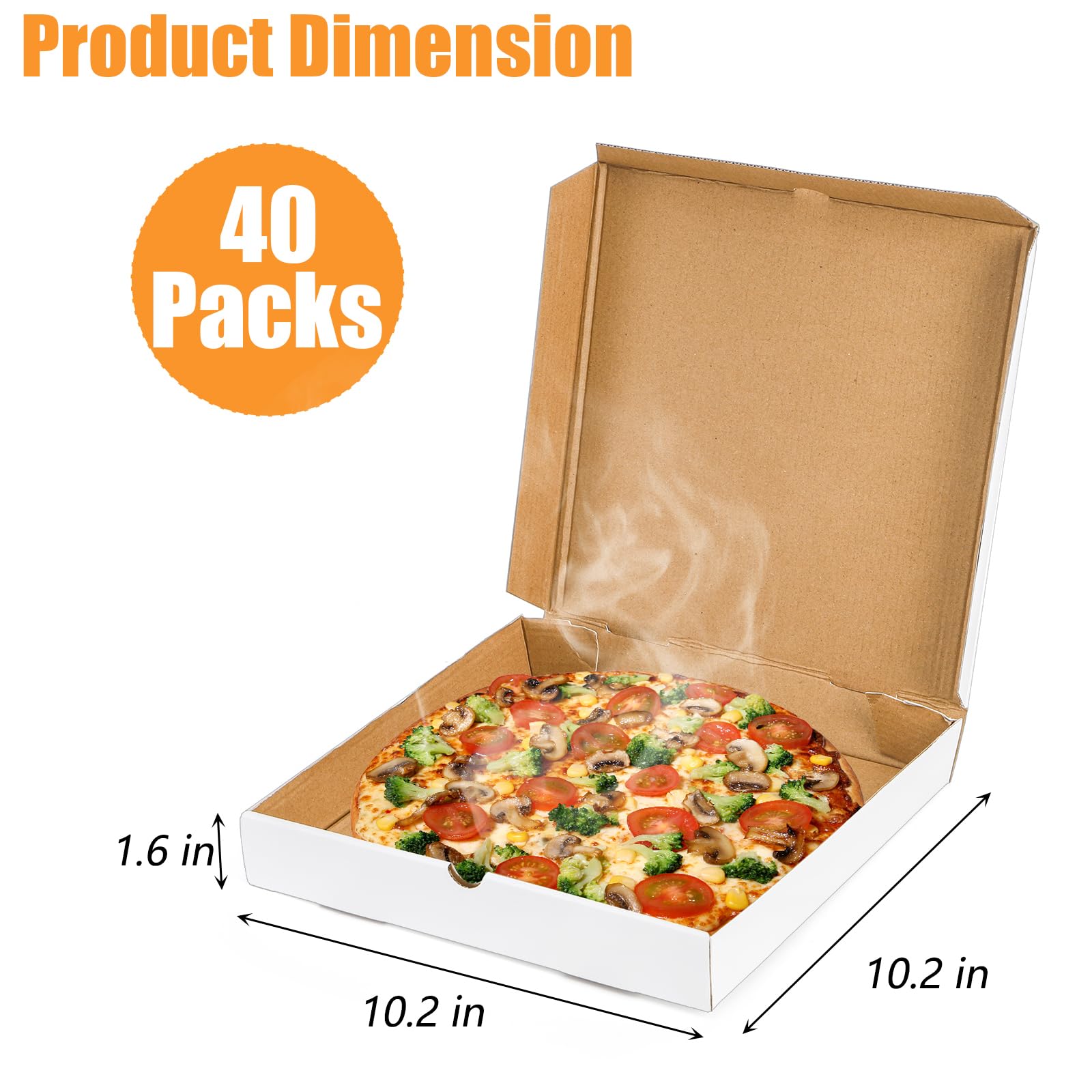 Pizza Box, Strong Pizza Box, Cardboard Food Boxes, Take Out Food - View #10