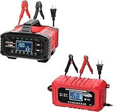 YONHAN 15A Battery Charger+YONHAN 15A Adjustable Current Car Battery Charger