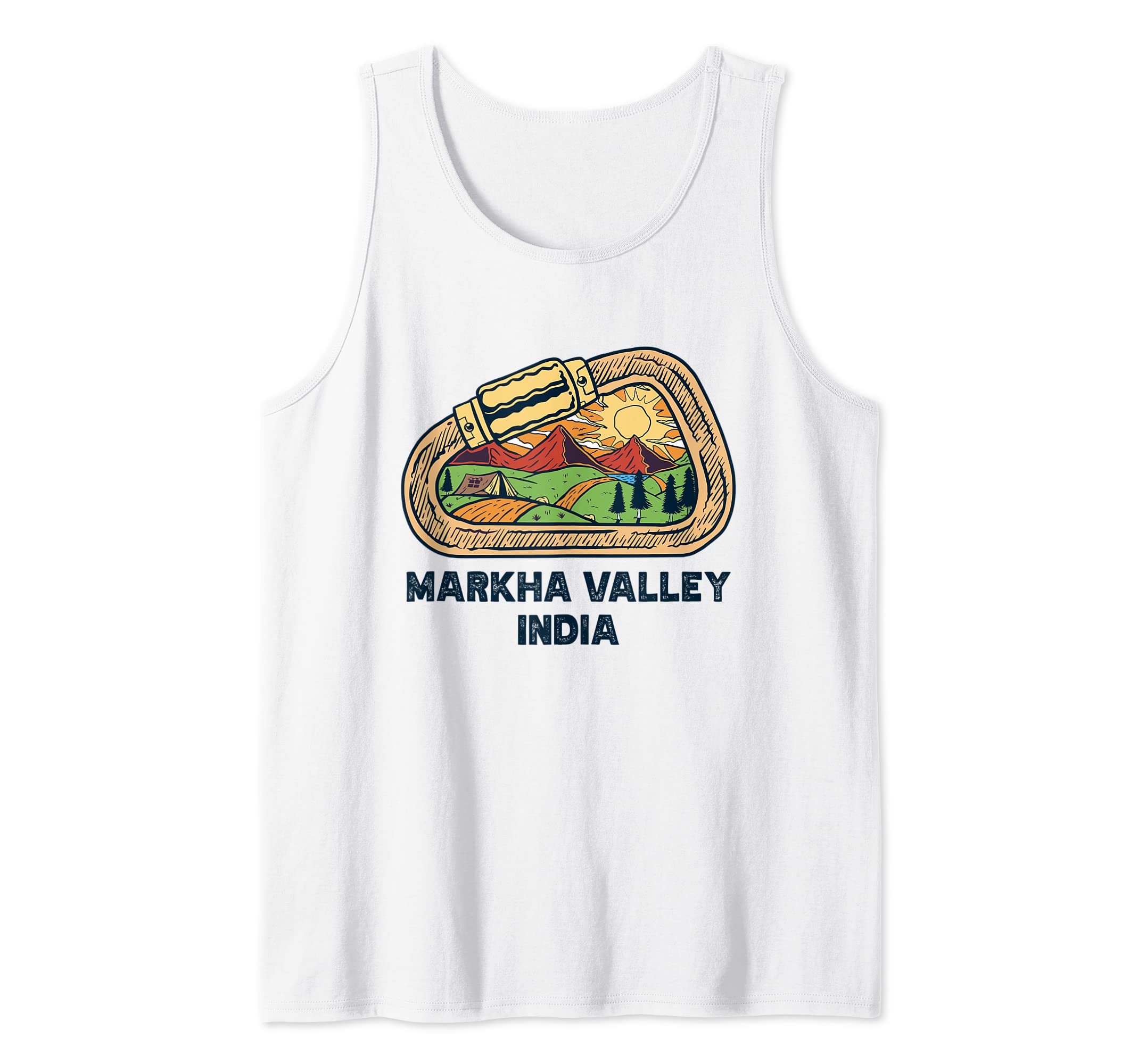 Markha Valley India mountaineer climbing hiking expedition Tank Top