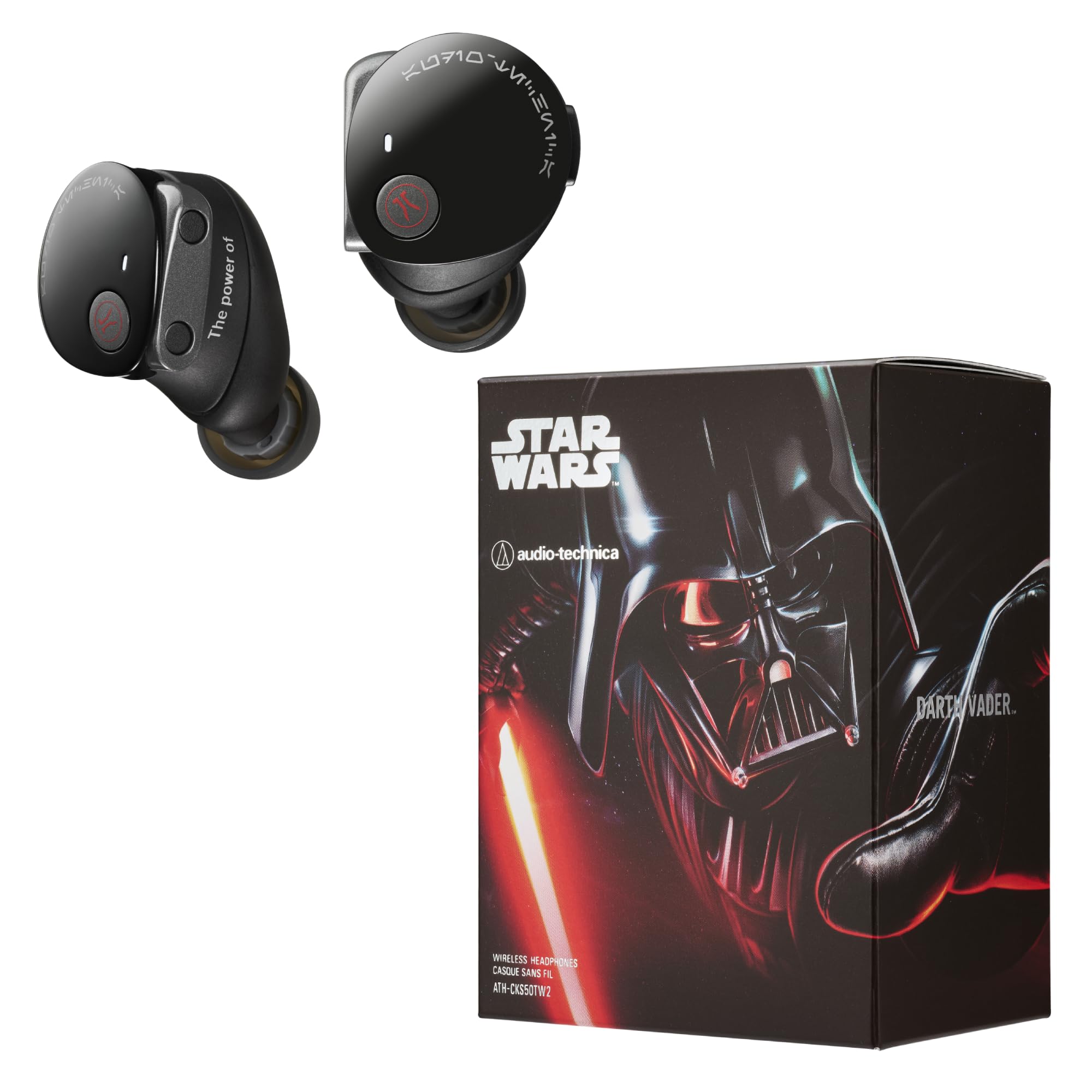 Audio-Technica True Wireless Earbuds - Star Wars™ Darth Vader™ Limited Edition - ATH-CKS50TW2DV