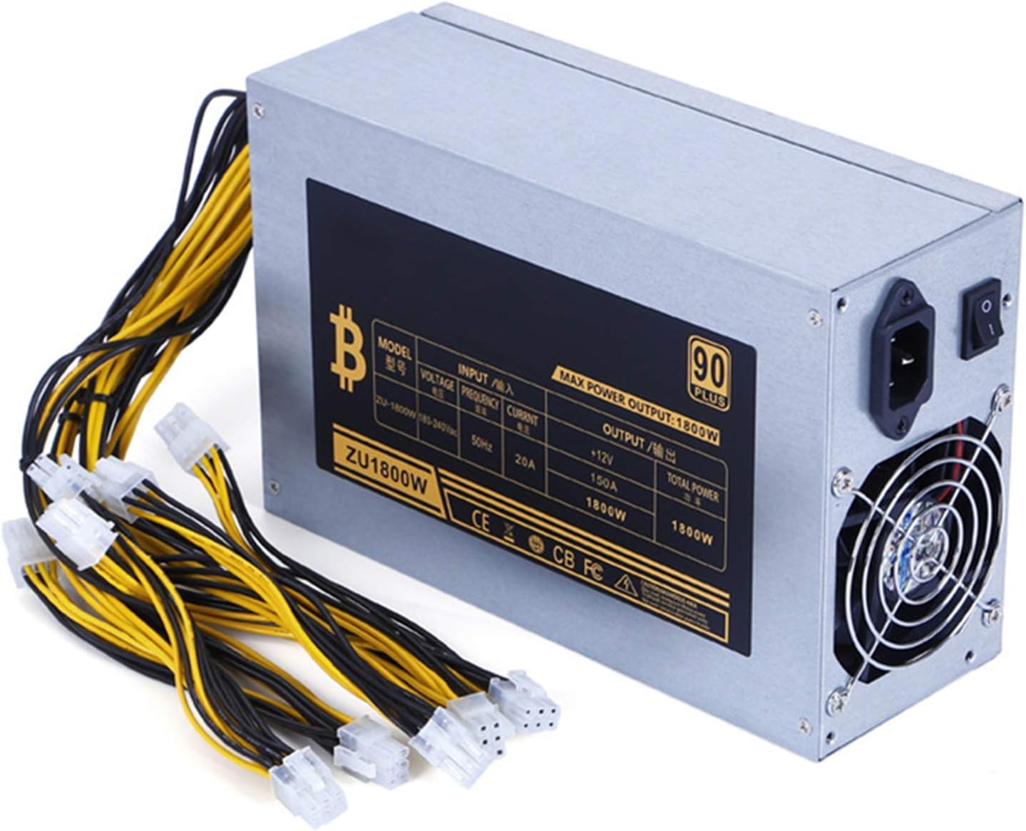 Amazon Com 1800 Watt Bitcoin Mining Machine 12v Power Supply For Btc Eth Antminer S7 S9 D3 Electronics Amazon Com 1800 Watt Bitcoin Mining Machine 12v Power Supply For Btc Eth Antminer S7 S9 D3 Electronics