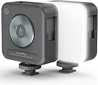 SmallRig P96 LED Video Light: Portable 96-LED Camera Light, CRI 95+ 2700-6500K Bi-Color, 2200mAh Rechargeable w/ 3 Cold Shoes