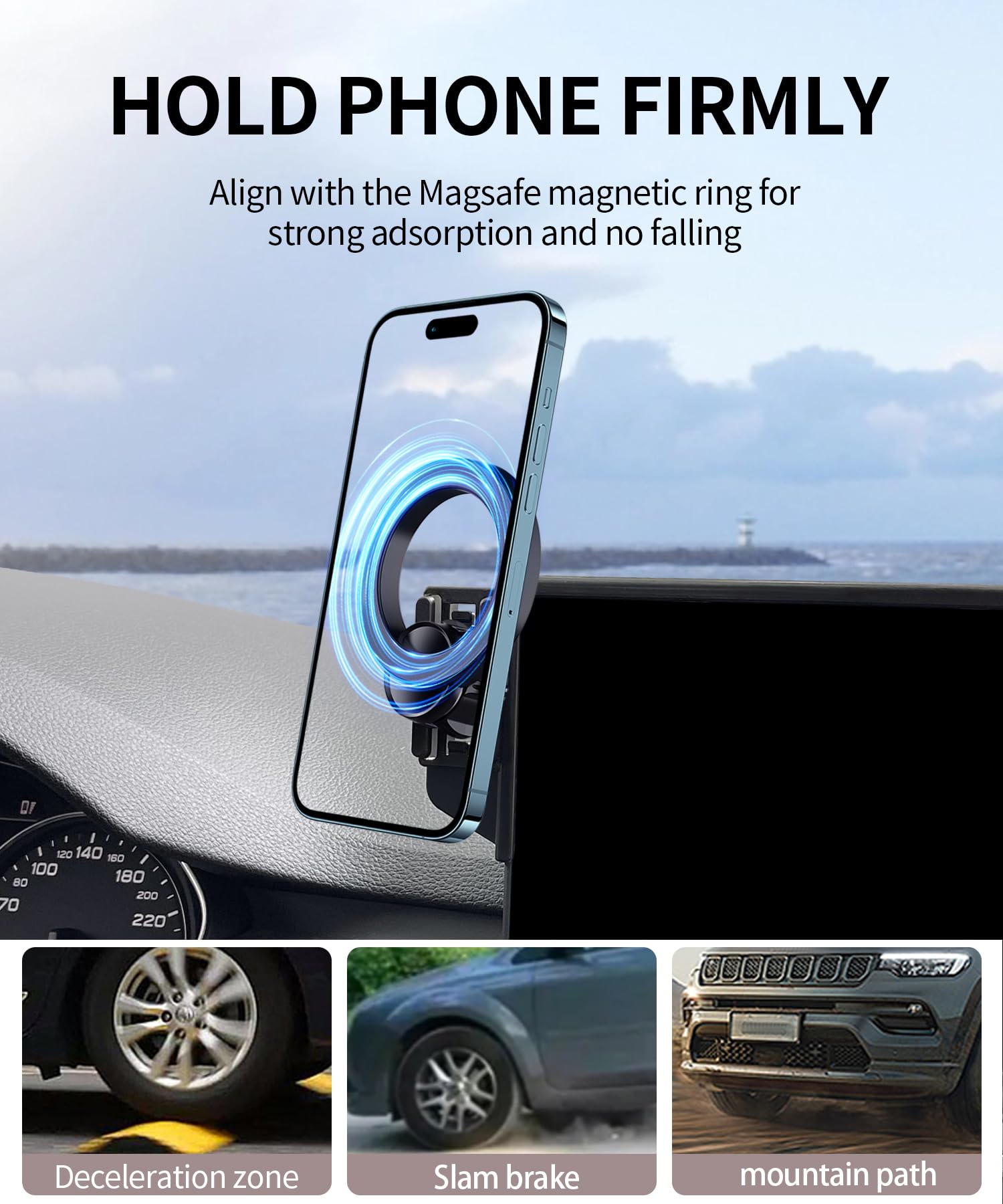 Supporto per telefono cellulare per auto per Audi Q2 SQ2 2017 ~ 2023 2018 2019 2020 2021 2022 supporto per Clip di presa d'aria magnetica GPS accessorio per vassoio di ricarica Wireless iPhone  34