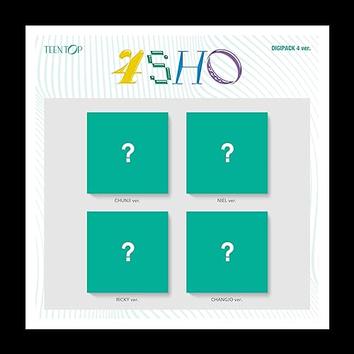 Miniatura 4 de TEEN TOP 4SHO 7 Contenido del álbum individual+POB+Tarjeta fotográfica+seguimiento sellado TEENTOP (Juego completo de 6 (libro de