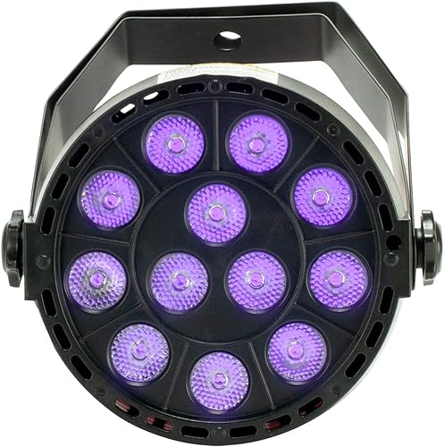 Miniatura 2 de Eliminator Lighting Iluminación LED, negro (MINIPARUVLED)