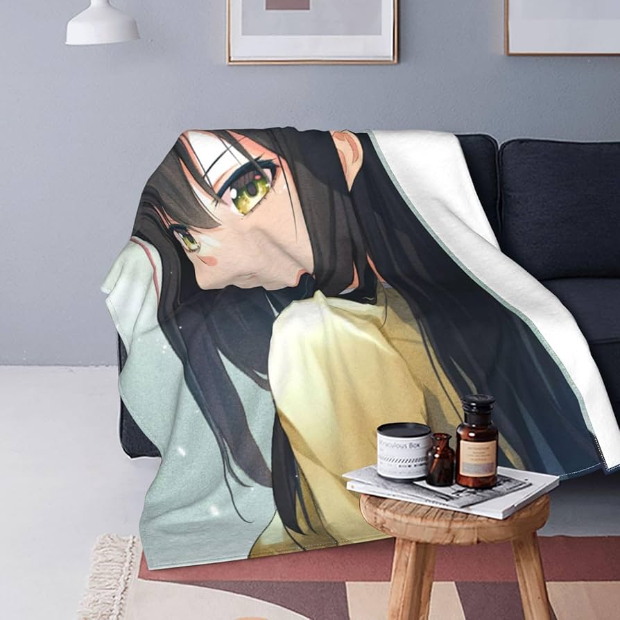 犬夜叉　上海CAFE　犬夜叉　毛布　ブランケット 犬夜叉ブランケット超ソフトフランネルふわふわホームオフィス