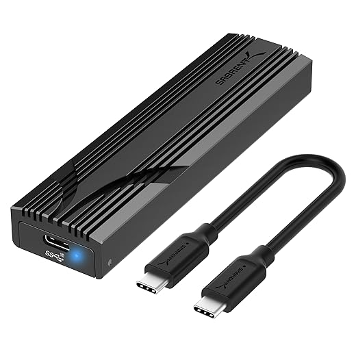 Sabrent EC-PNVO USB-C NVMe M.2 SSD Enclosure