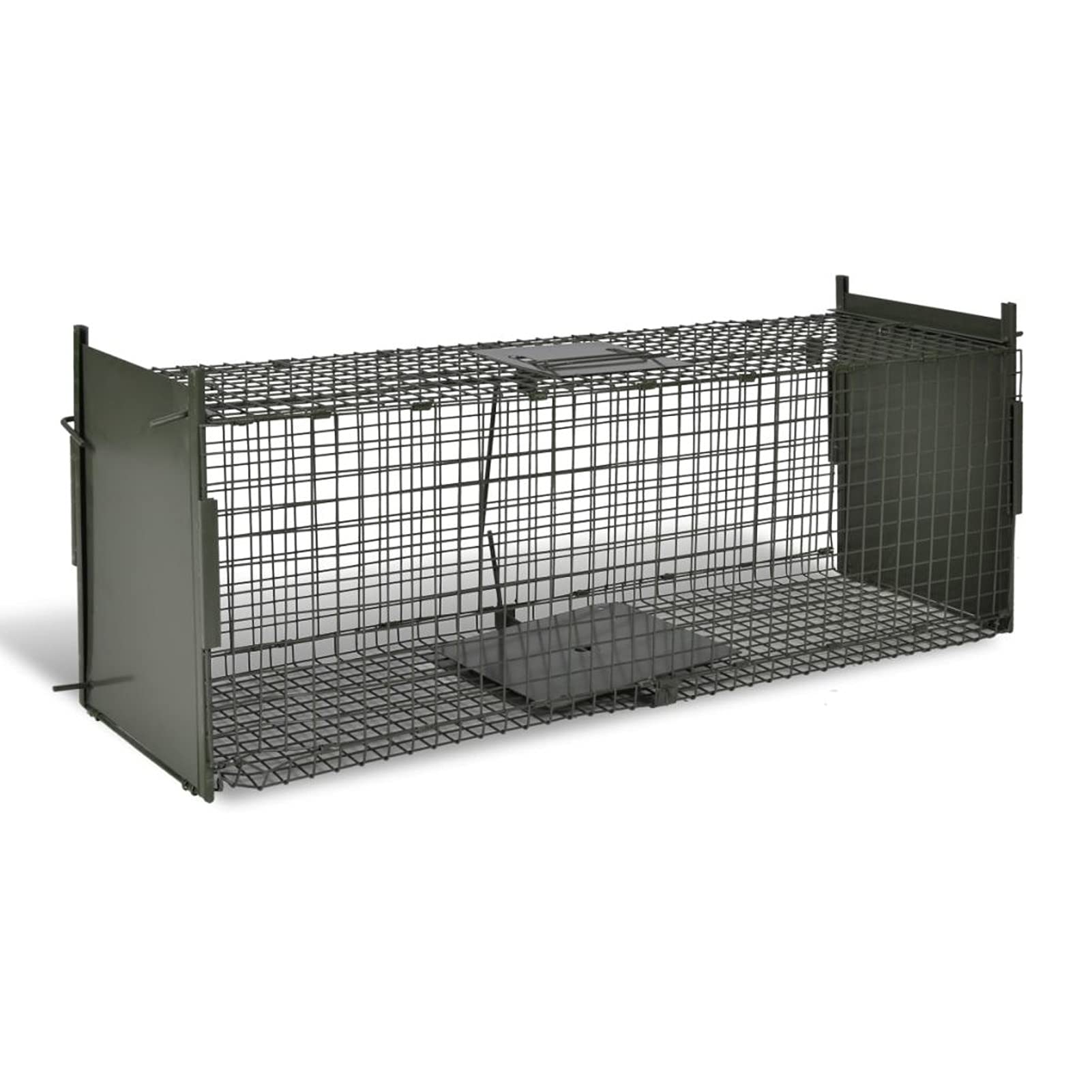 MOONAIRY Trampa para Animales Vivos 2 Puertas, Jaula Trampa para Gatos, Puesto De Caza, Puesto De Caza, Jaula Trampa