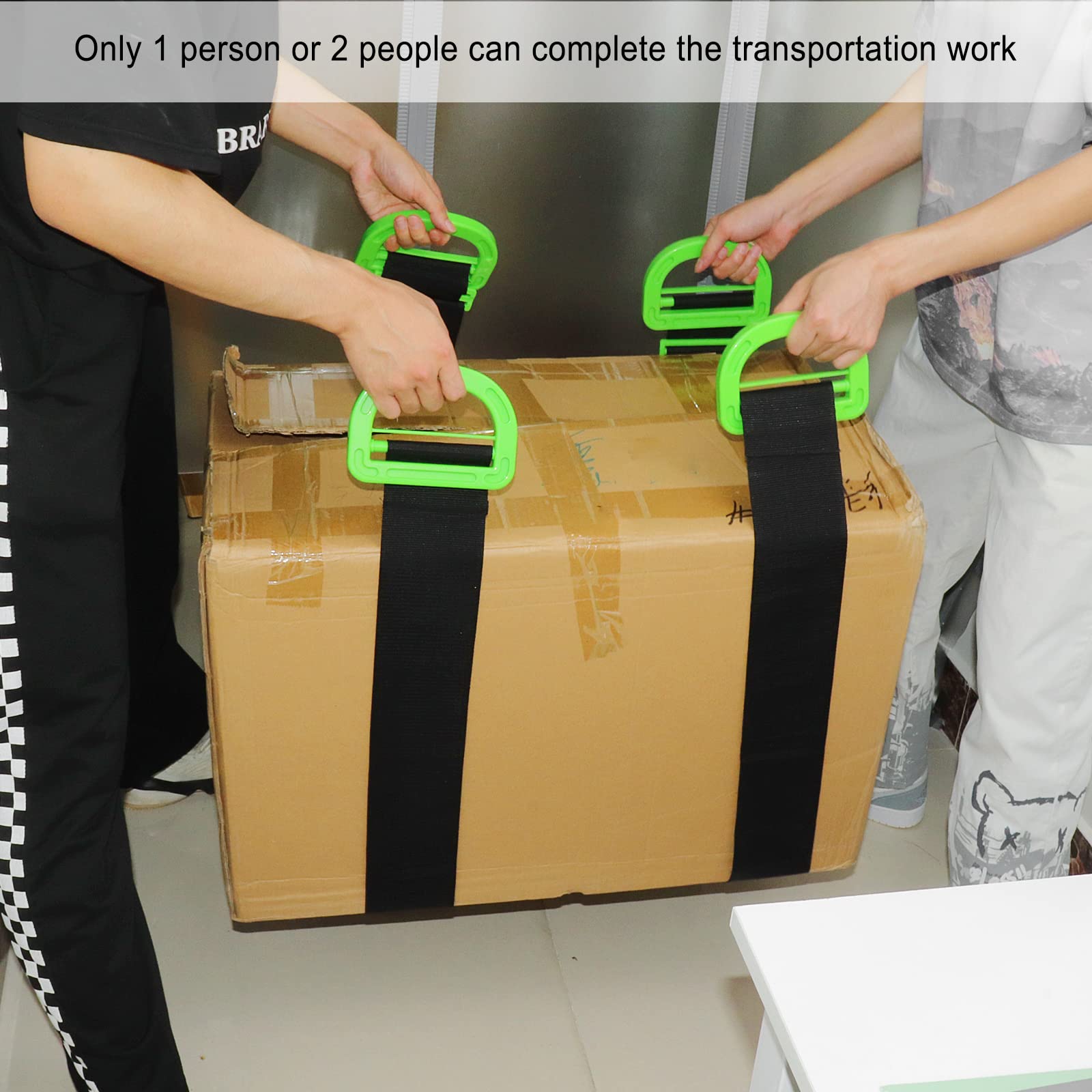 Sangle Demenagement,2 Personnes Sangle De Levage, Sangles