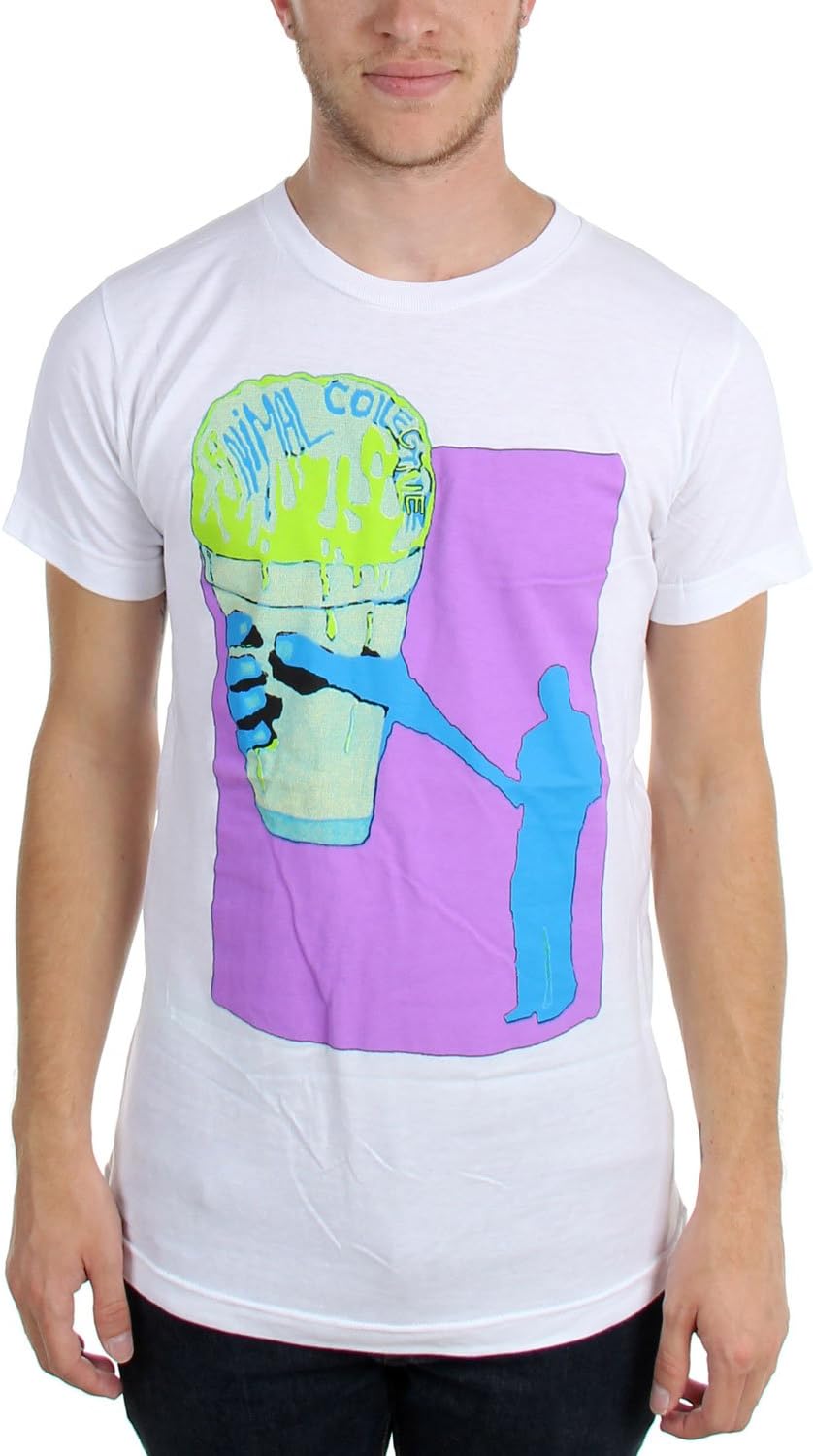 Animal Collective - Mens White Snowcone T-Shirt