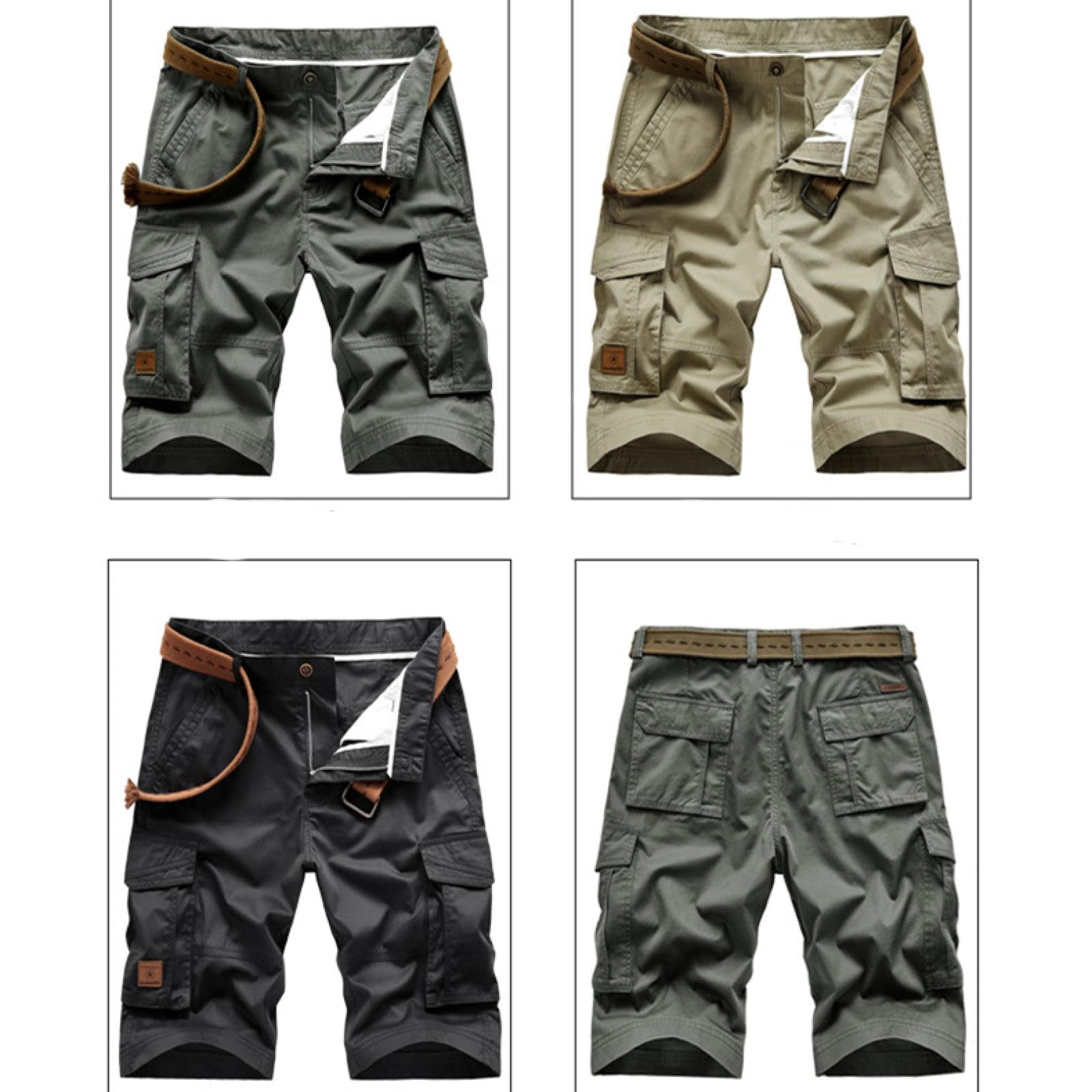 Shorts Kurze Herren Hose Arbeitskleidung Für Herren Shorts Arbeitskleidung Mit Mehreren Taschen Arbeitskleidung Hosen Freizeithosen Für Herren Oberbekleidung