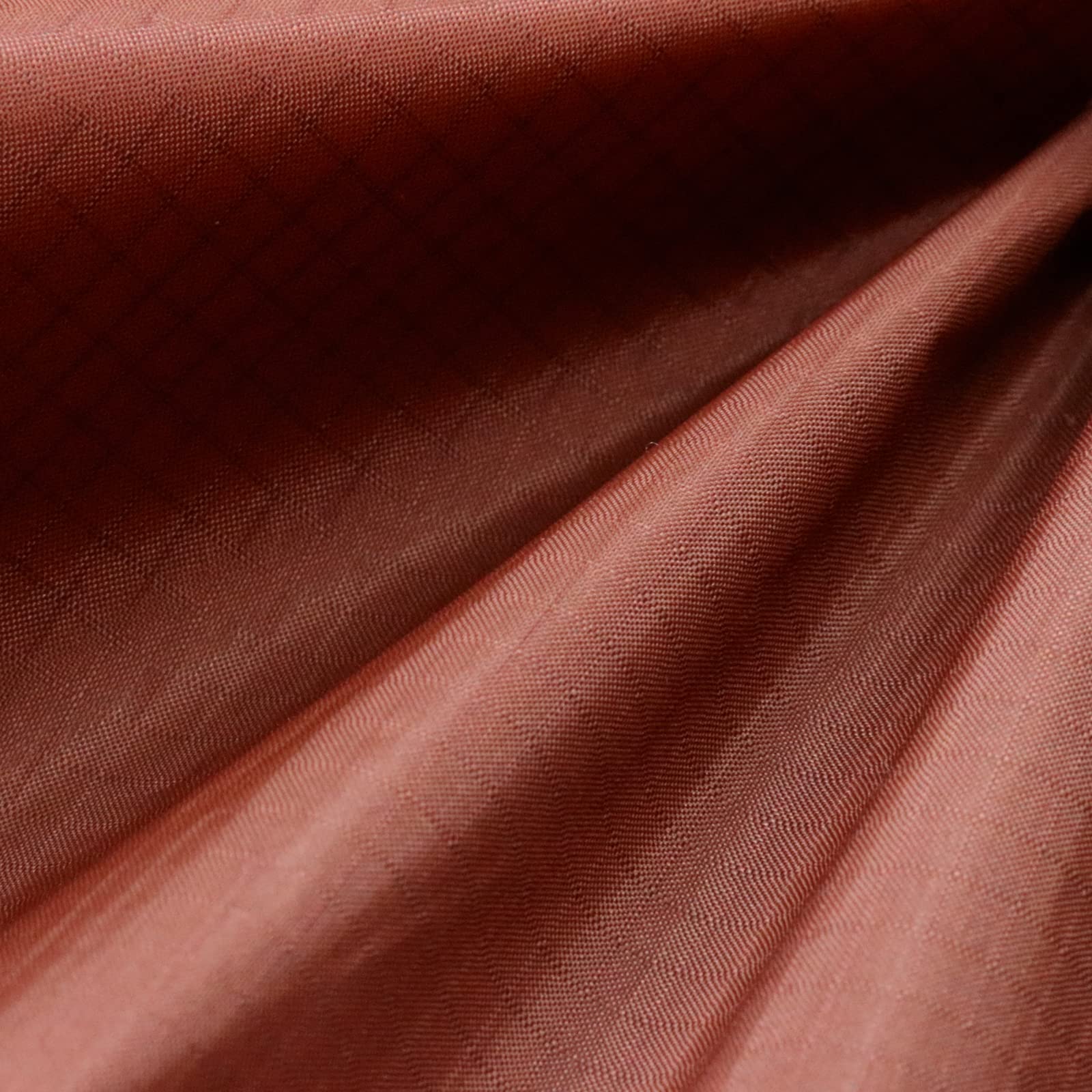 9KM DWLIFE 40D Waterproof Ripstop Nylon Fabric 3oz Nylon Sheets PU Coating Tear Resistant for Outdoor Cover Tent Kite Bag Material(Brown,1 Meter(100cm x 152cm))