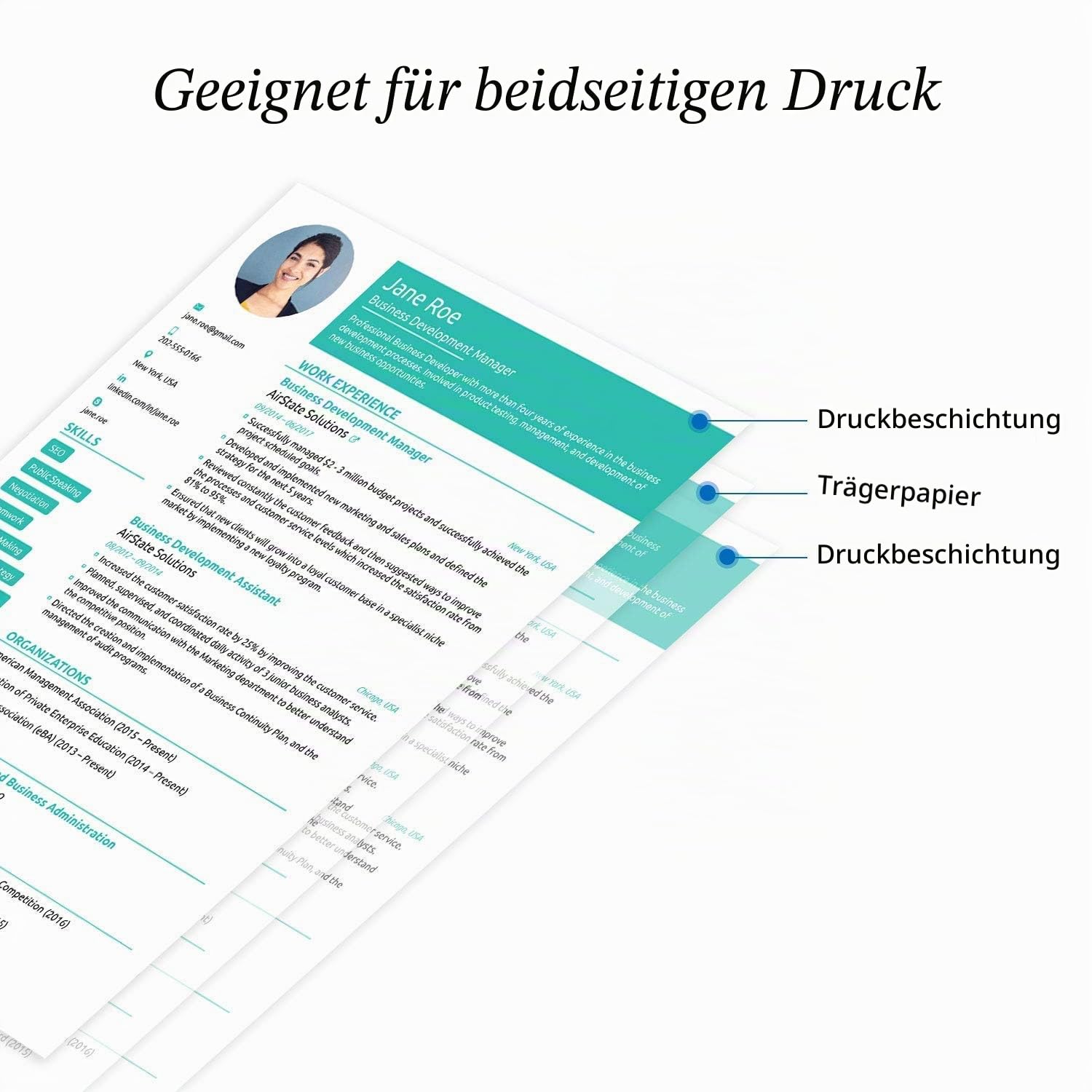 Koala Fotopapier für Tintenstrahldrucker, Doppelseitig, Glänzend, A3, 240 g/m², 100 Blatt. Geeignet zum Drucken von Fotos, Zertifikaten, Broschüren, Flyern, Faltblättern, Grußkarten, Kalendern, Kunst