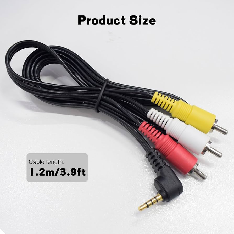 Avis ケーブル　3.5㎜ Amazon.com: VMC-20FR AV Cable Compatible with Sony Cameras