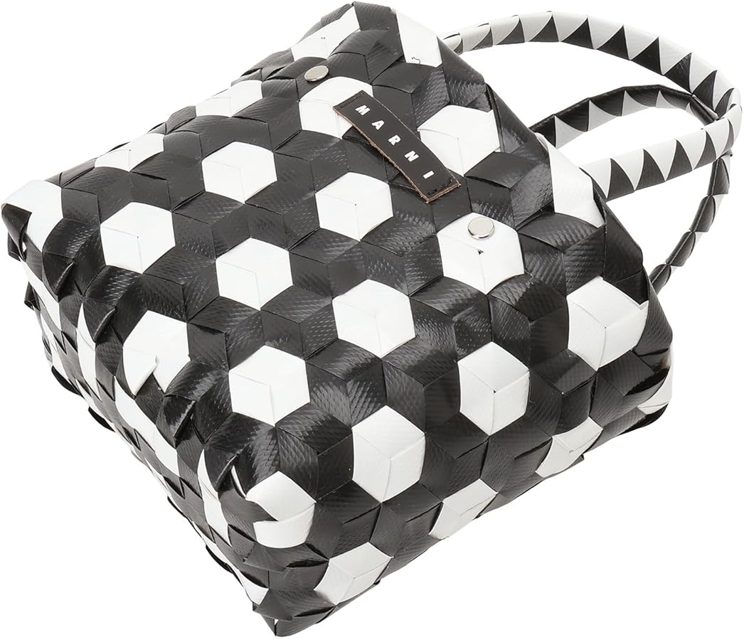 Amazon | [マルニ] マルニキッズ 大人もOK ドットバッグ かごバッグ