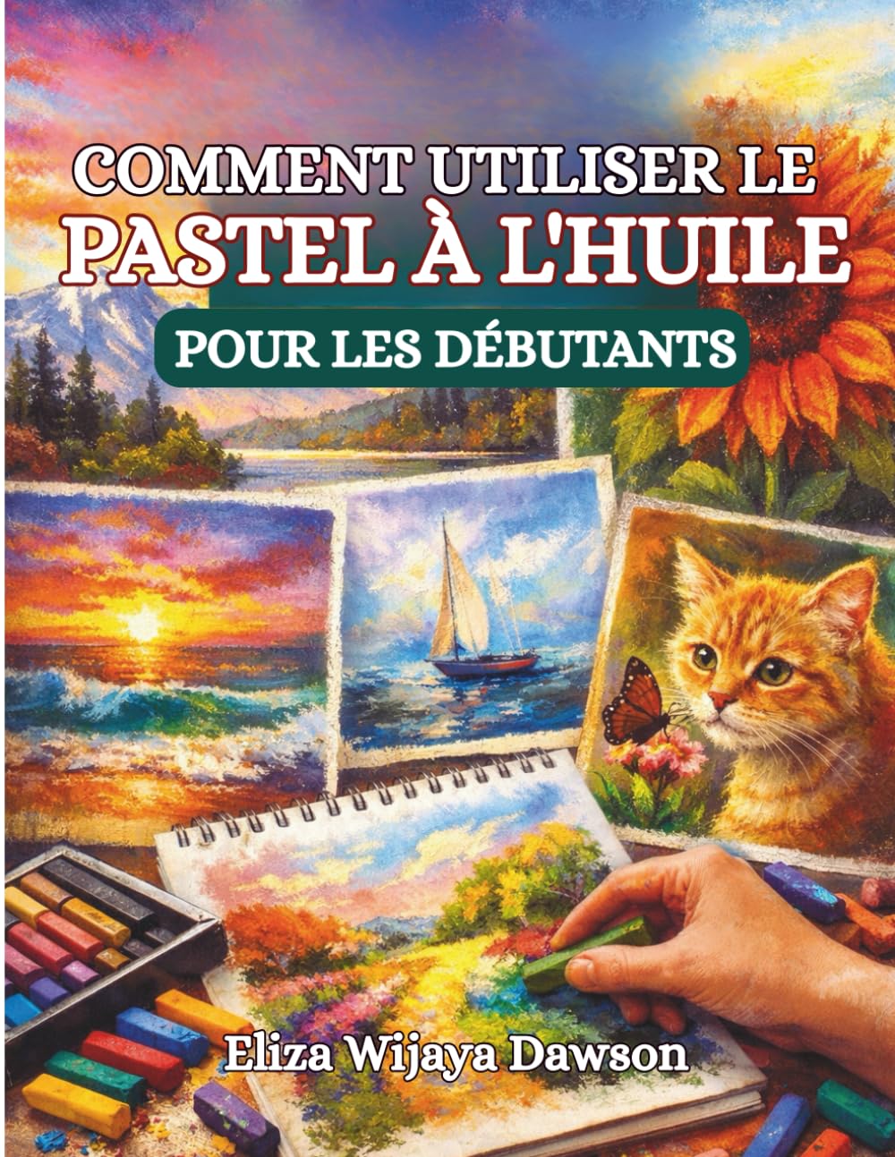 COMMENT UTILISER LE PASTEL À L'HUILE POUR LES DÉBUTANTS: Des premiers coups de trait à l'art achevé