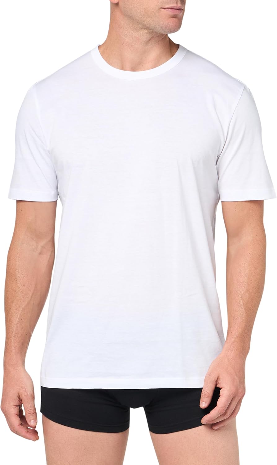 Hugo Men's 2-Pack Small Logo Cotton T-Shirts