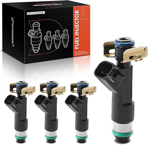 A-Premium Inyectores de combustible 4 piezas compatibles con Pontiac G5, G6, Solstice y Chevy Malibu 2008-2012, cobalto 2008-2010, HHR 2008 y Saturn disponible en Yaxa Peru
