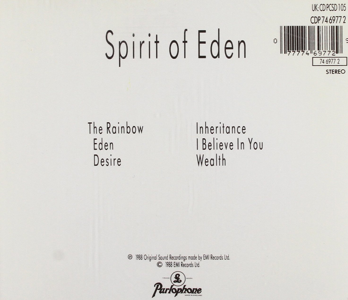 Spirit of Eden