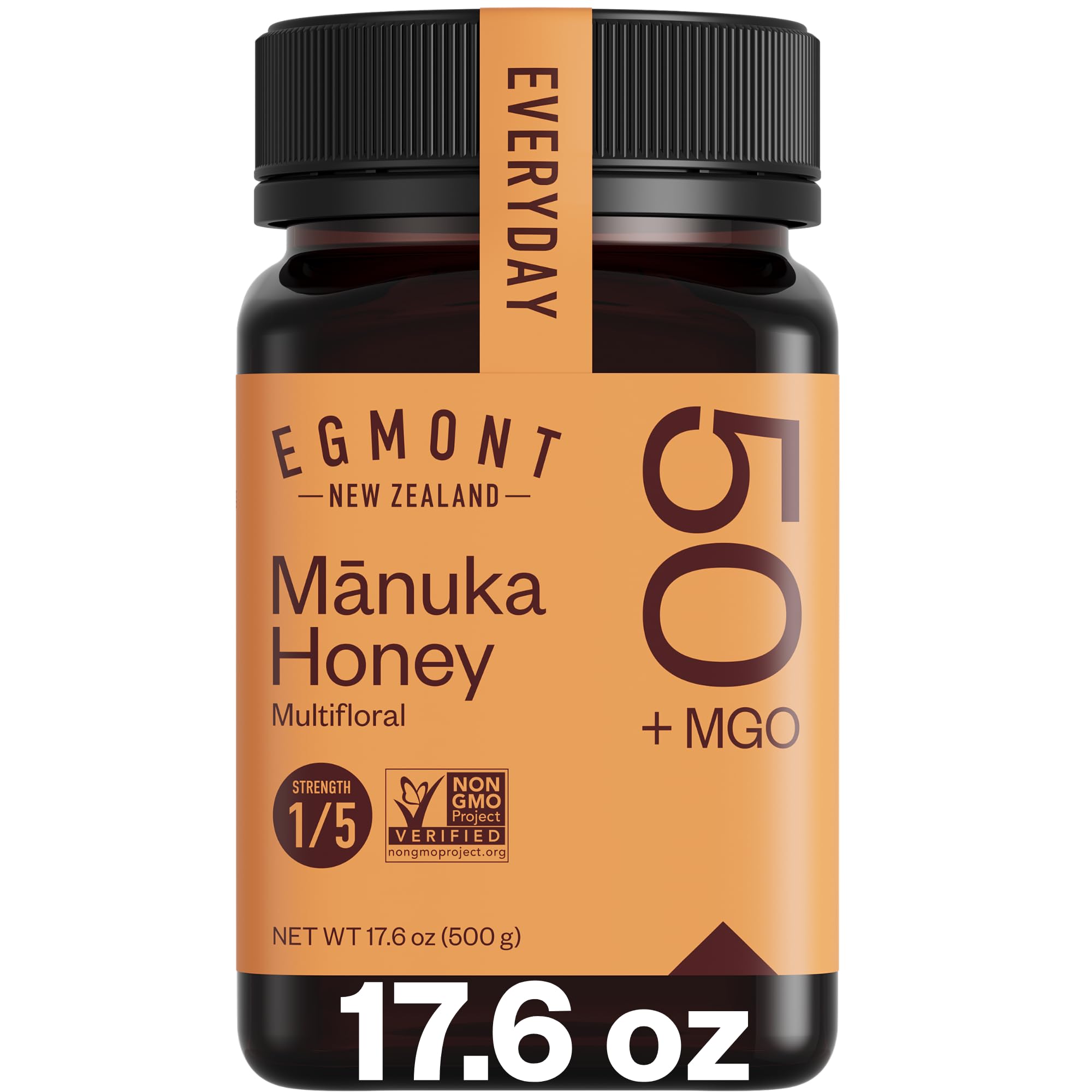 Amazon.com : Egmont Honey Raw Manuka Honey MGO 50+ 17.6oz (500g