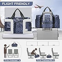 Vista 95 de Pequeña bolsa de gimnasio para mujer, bolsa de viaje con compartimento para zapatos