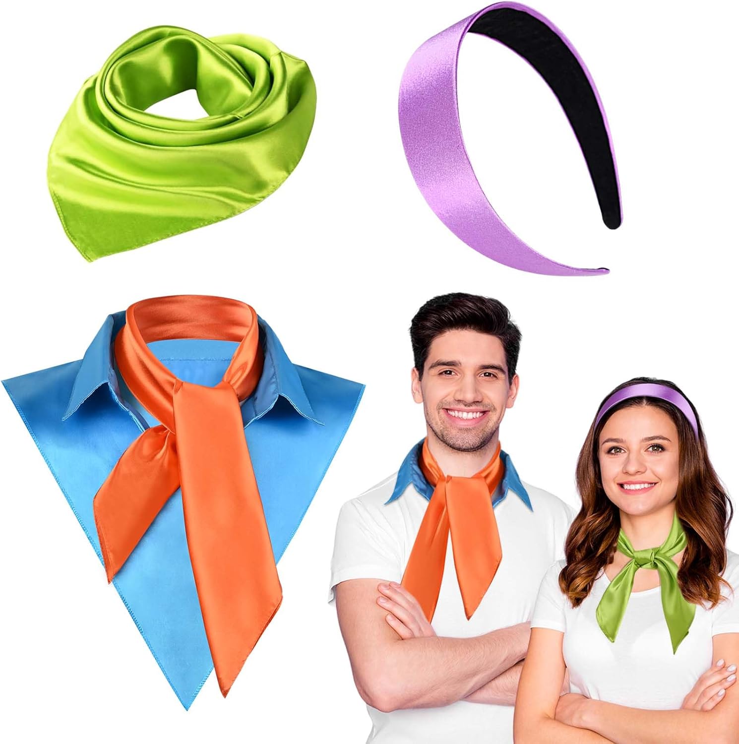 Amazon.com: 4Pack Halloween Cosplay Costume Accessories Set Including ...